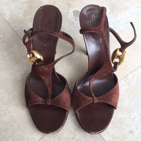 Gucci suede sandals - Picture 3 of 7